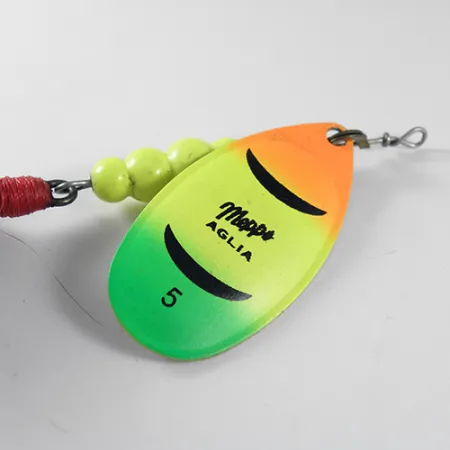 Mepps Aglia 5 dressed Rotante, Fire Tiger, 14g, Amo vestito, #1758