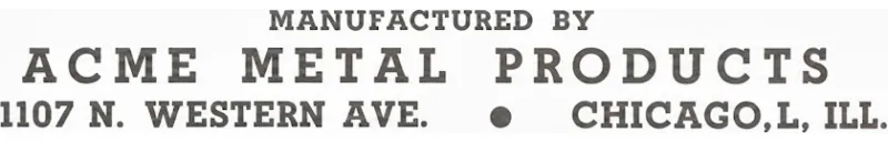 Acme Metal Products — Ingegneria degli ondulanti antialga