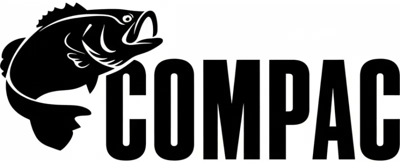Compac — attrezzatura da pesca vintage di produzione giapponese