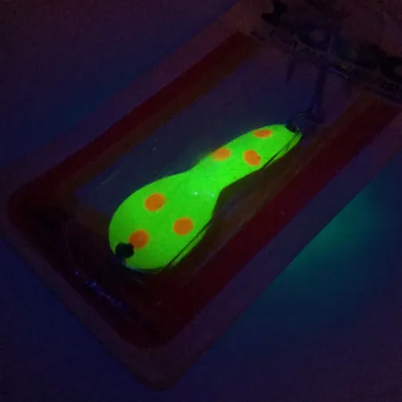 Luhr Jensen Loco 2 UV Ondulante, Giallo/Rosso/Nickel, 7g, UV, #10000