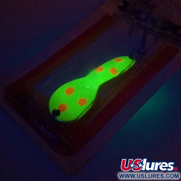 Luhr Jensen Loco 2 UV Ondulante, Giallo/Rosso/Nickel, 7g, UV, #10000