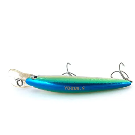 Yo-Zuri Tx-minnow Jr Minnow Affondante, Blu/Verde, 10g, #10960