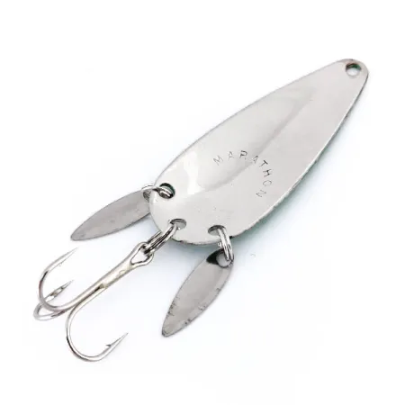 Marathon (with sonic blades) Ondulante, Nichel / Verde, 12g, #10006