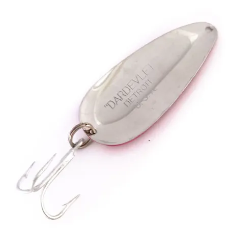 Dardevle Dardevlet Ondulante, Rosso / Bianco / Nickel, 21g, #10009