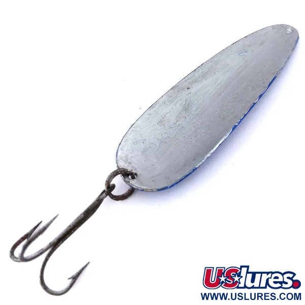 Eppinger Dardevle, 28g Blu / Bianco / Argento, Cucchiaino Ondulante #10037