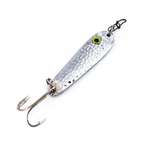 Bass Pro Shops Ondulante, Nichel martellato, 21g, Occhio UV, #10041