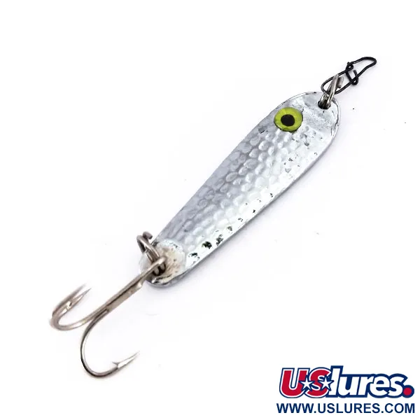 Bass Pro Shops Ondulante, Nichel martellato, 21g, Occhio UV, #10041