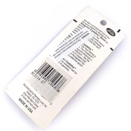 Renegade Crystalina Spoon Ondulante, Oro martellato/Arancio, 11g, #12348