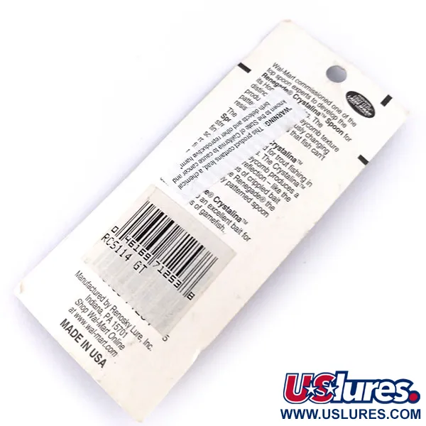 Renegade Crystalina Spoon Ondulante, Oro/Arancio, 11g, Nido d'ape, #10059