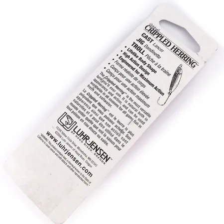 Luhr Jensen Crippled Herring Jig, Rosa Perla, 42g, Ancoretta, #10071