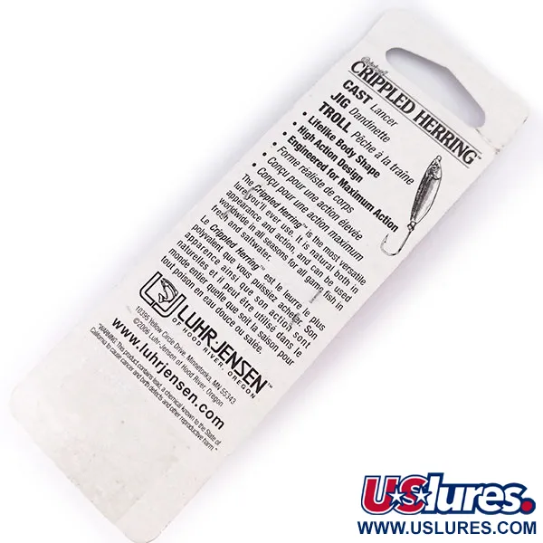 Luhr Jensen Crippled Herring Jig, Rosa Perla, 42g, Ancoretta, #10071