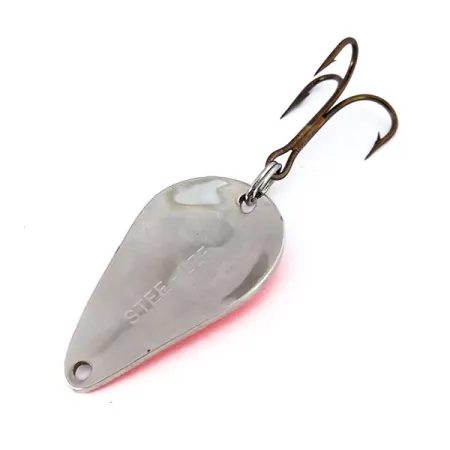 Acme Stee-Lee UV Ondulante, Nickel / Arancio, 14g, UV Glow, #10371