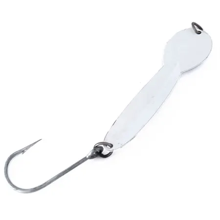 Luhr Jensen Loco Troll Ondulante Traina, Nickel/Bianco, 14g, #10100