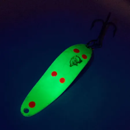 Dardevle Cop-E-Cat 7300 UV Ondulante, Giallo/Rosso/Nichel, 10g, UV, #10110