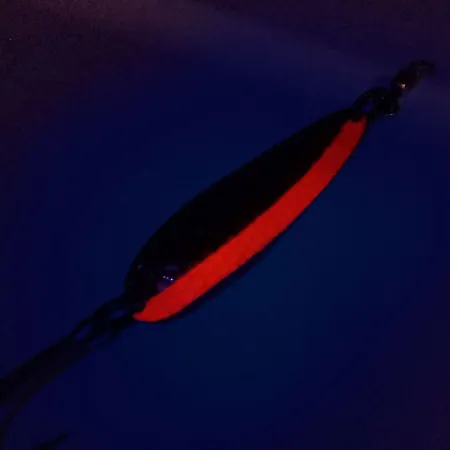 Luhr Jensen Krocodile Die #4 UV Ondulante, Ottone/Arancione, 14g, #10111