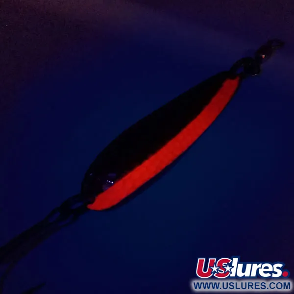 Luhr Jensen Krocodile Die #4 UV Ondulante, Ottone/Arancione, 14g, #10111