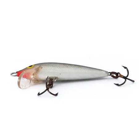Rapala Original Floater F5 Minnow, Silver (S), 2,3g, Legno Balsa, #10119