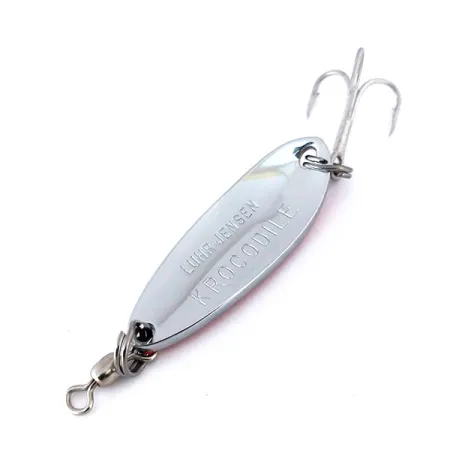 Luhr Jensen Krocodile Ondulante, Nickel/Orange, 9g, Long Cast, #10125