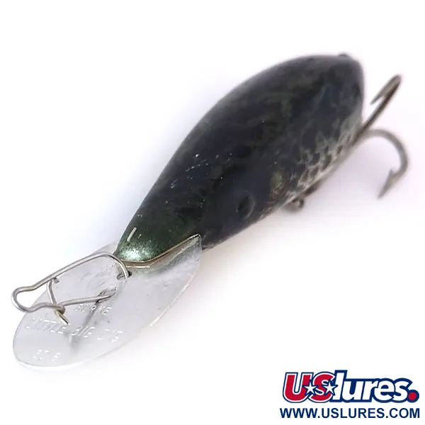 Burke Little Big Dig Crankbait, Bianco/Nero, 7g, Vintage, #10129