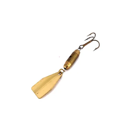 Jake's Lures Jake's Stream-a-Lure Rotante, Ottone / Rosso, 4,5g, #10145