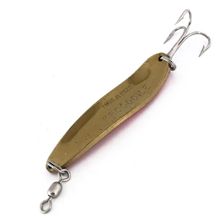 Luhr Jensen Krocodile Die #4 UV Ondulante, Oro/Arancio, 21g, UV, #10159