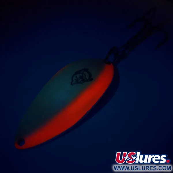 Ondulante Eppinger Dardevle Devle Dog, Bianco/Arancio/Nichel, 18g #10166