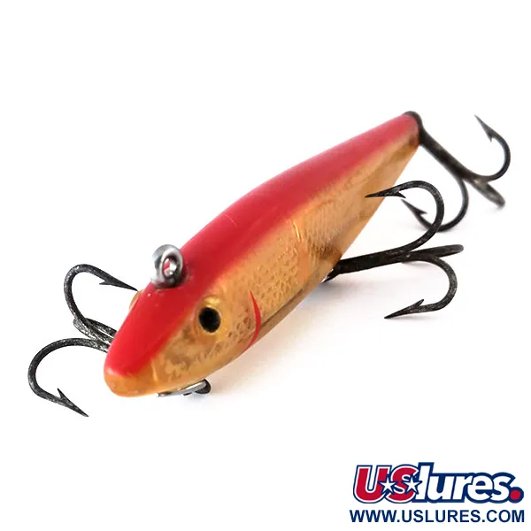 L&S Bait MirrOlure 52M Original Twitchbait, Oro/Rosso, 14g, #10172