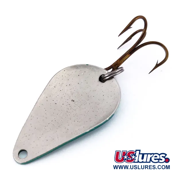 Acme Stee-Lee Ondulante, Nichel Martellato / Verde, 14g, USA, #10368