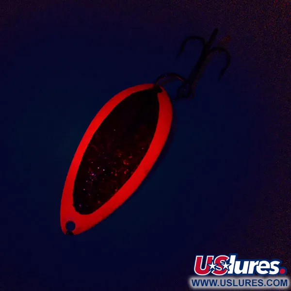 Dardevle Devle Dog 5400 Ondulante, Rosso Fluo/Nichel, 14g, #10211