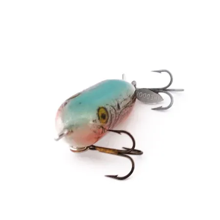 Heddon Tiny Torpedo Esca Topwater, Blu-Rosa, 7g, Elica, #10220