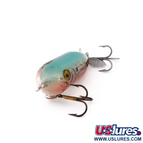 Heddon Tiny Torpedo Esca Topwater, Blu-Rosa, 7g, Elica, #10220