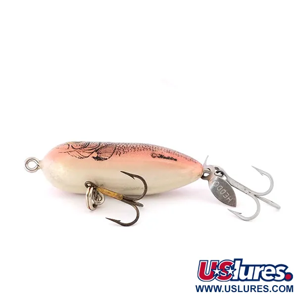 Heddon Tiny Torpedo Esca Topwater, Blu-Rosa, 7g, Elica, #10220