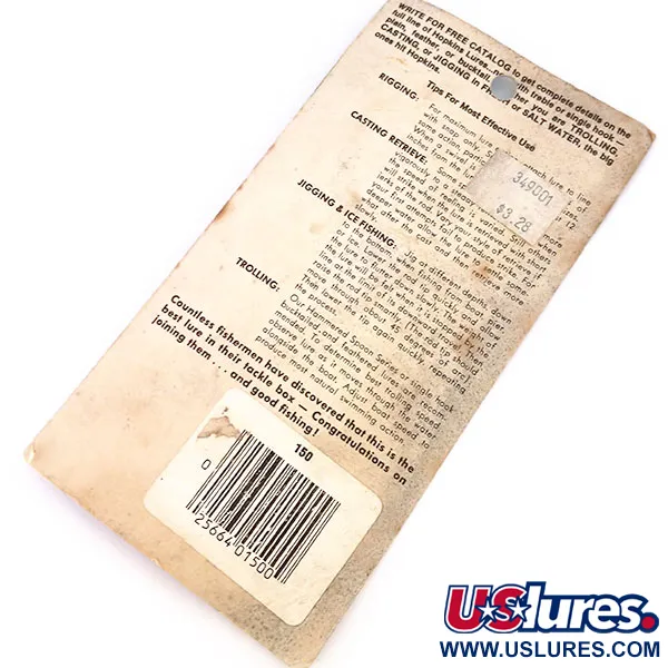 Hopkins Shorty 150 Jig, Nichel martellato, 42g, Acciaio inox, #10232