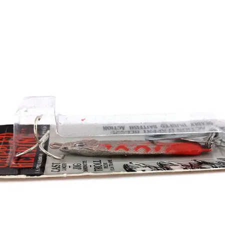 Luhr Jensen Crippled Herring Jig, Fire Red, 21g, Palletta, #10235