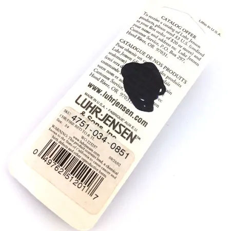 Luhr Jensen Crippled Herring Jig, Fire Red, 21g, Palletta, #10235