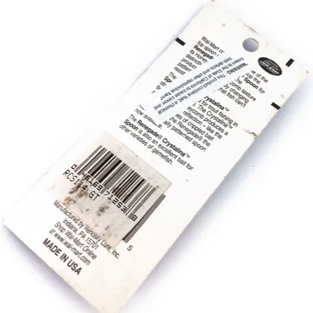 Renegade Crystalina Spoon Ondulante, Oro/Arancio martellato, 11g, #10239