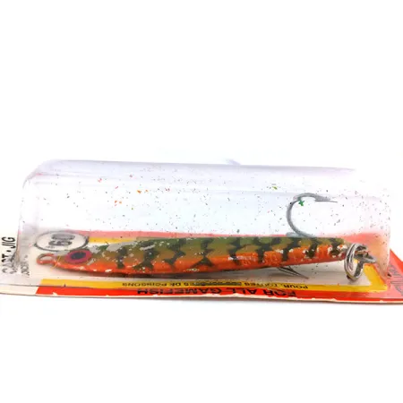 Luhr Jensen Nordic #60 Jig verticale, Fire Tiger, 56g, Nuovo, #10240