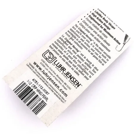 Luhr Jensen Crippled Herring Jig, Pink Pearl, 42g, Amo singolo, #10376