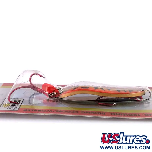 Luhr Jensen Krocodile Die #3 Holographic, Fire Tiger, 14g, Ondulante, #10251