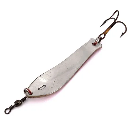 Panther Martin Lampo Pesante da Lancio Ondulante, Nichel/Rosso, 11g, #10258