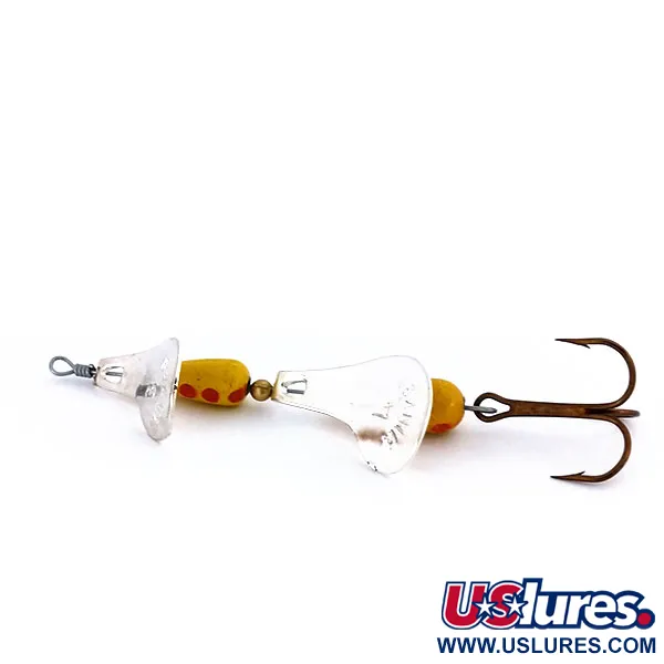 Panther Martin Minken Tandem Cucchiaino, Nichel/Giallo/Rosso, 14g, #10868