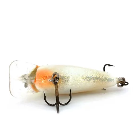 Strike King KVD 1.5 Hard Knock Crankbait, Pearl, 9.5g, Rattle, #10263