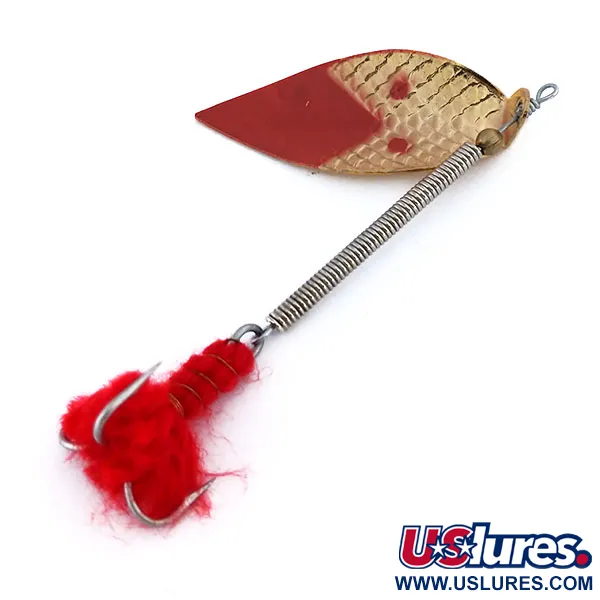 Panther Martin Francese Tirlindada Rotante, Oro/Rosso, 5g, Lana, #10274