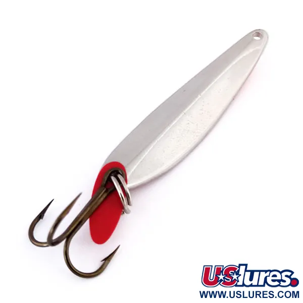 Bay de Noc Swedish Pimple 6 Cucchiaino, Nichel/Arancio, 14g, Glow, #10291