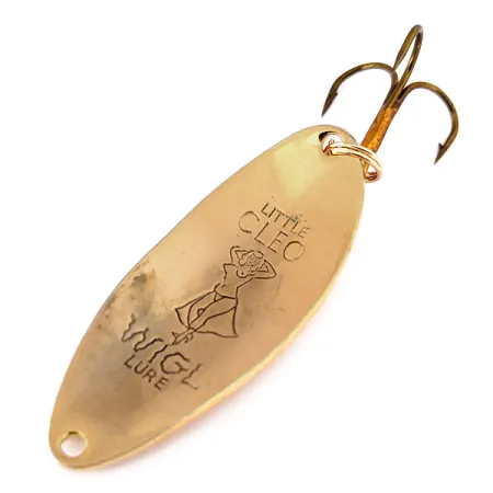 Seneca Little Cleo (Hula Girl) Ondulante, Oro, 14g, Vintage, #10303