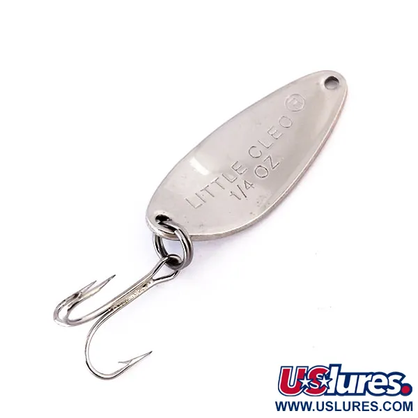 Acme Little Cleo Ondulante, Nickel / Blu, 7g, Forma Panciuta, #10307