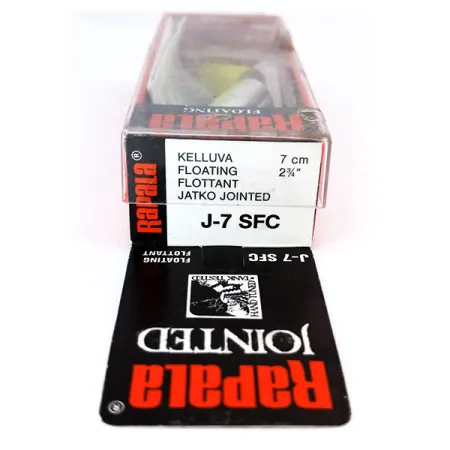 Rapala Jointed J-7 Esca Snodata, SFC, 4g, Hand-Tuned, #10317