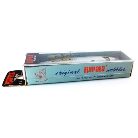 Rapala Original Floater F9 Artificiale, S (Silver), 4g, Balsa, #10319