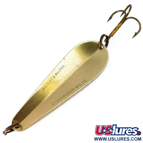 Wright & McGill Streamliner Ondulante, Ottone, 11g, Lancio Lungo, #10364