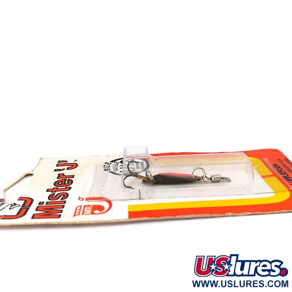 Luhr Jensen Mister J Ondulante, Ottone/Rosso, 2.5g, Fire Stripe, #10387